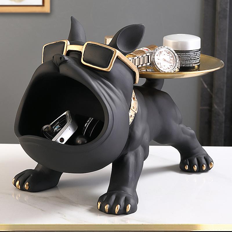 Bulldog Statue