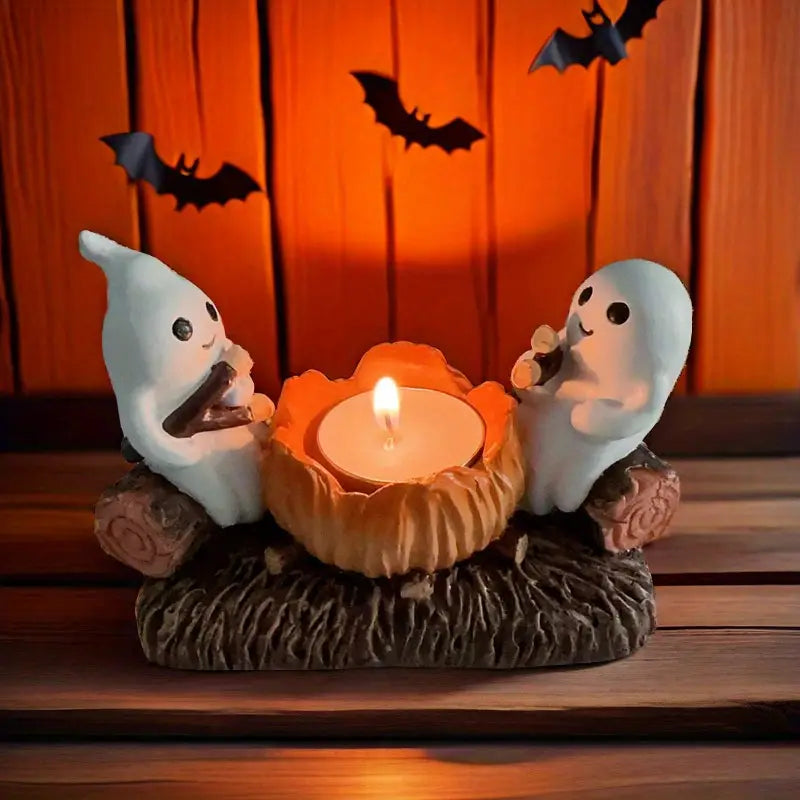 Halloween Ghost Candle Holder