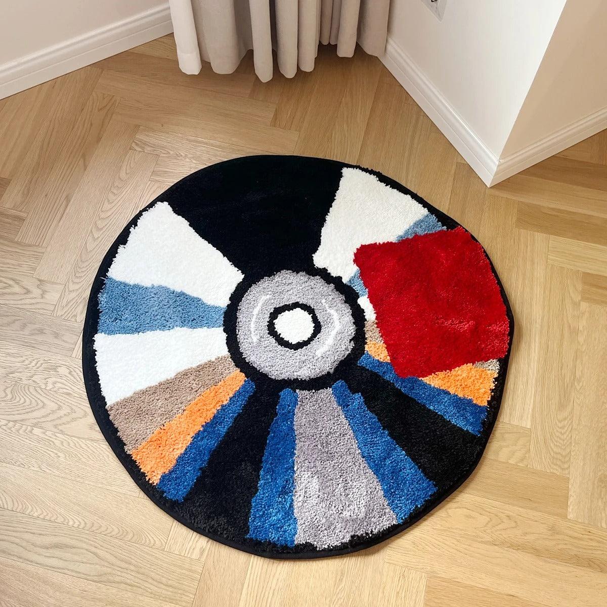 Vinyl Record Rug