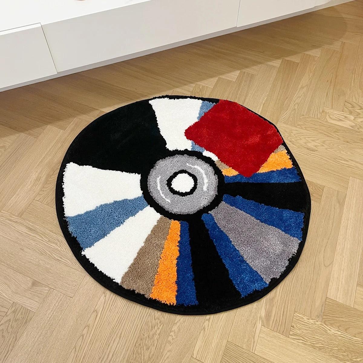 Vinyl Record Rug