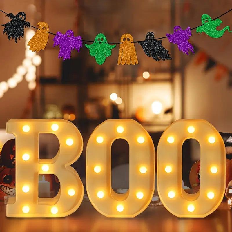 BOO LED Letter Lights