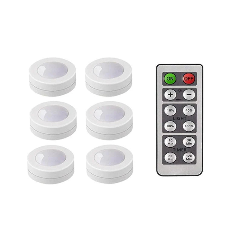 LED Cabinet Light RGB Puck Lamp