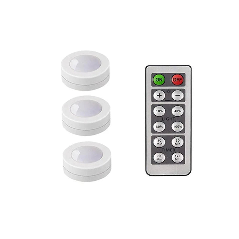 LED Cabinet Light RGB Puck Lamp