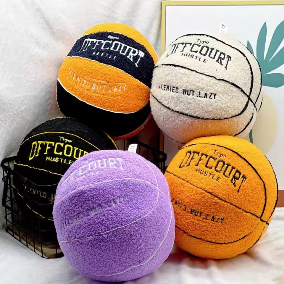 Basketball Shaped Pillow