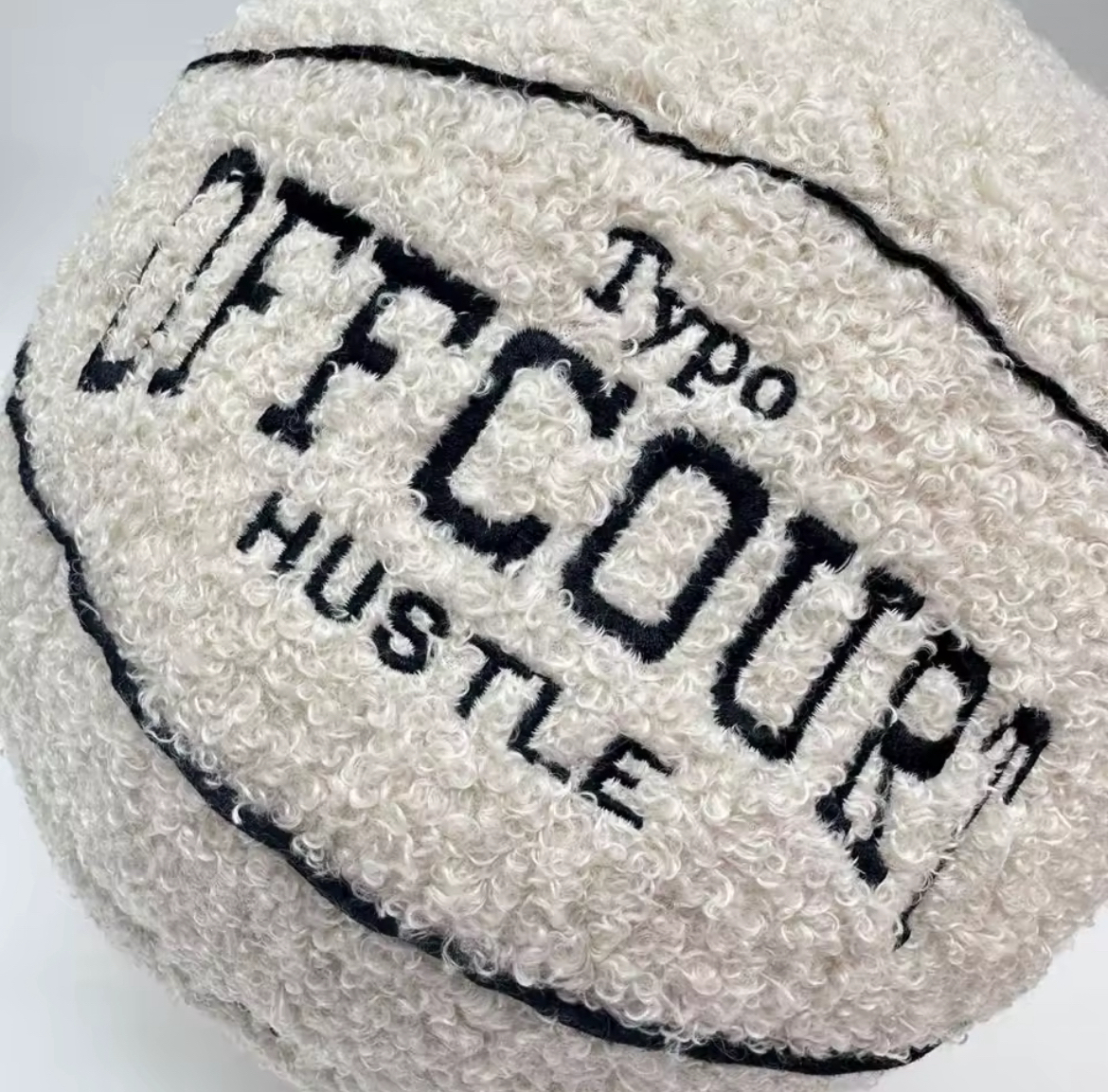 Basketball Shaped Pillow