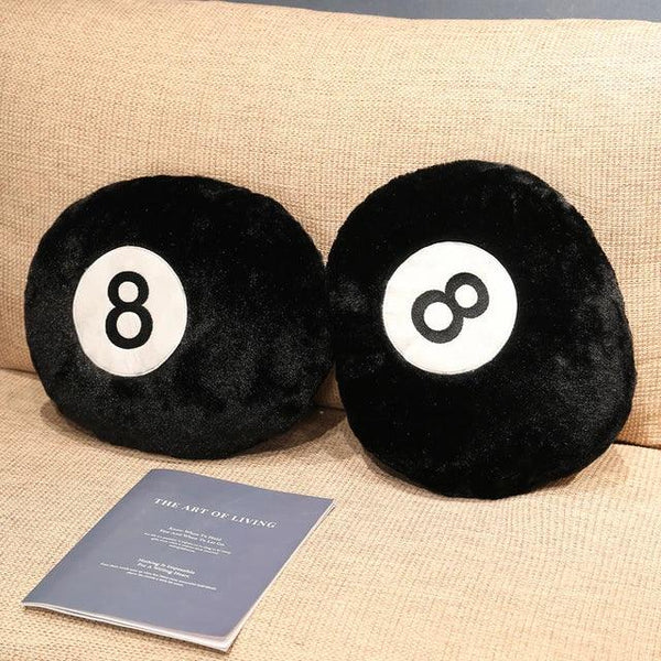 Plush 8-Ball Pillow