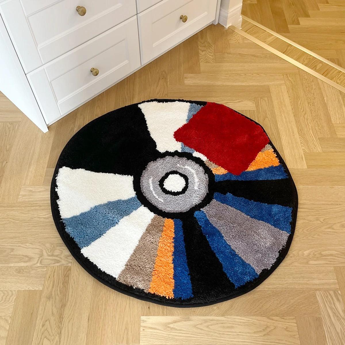 Vinyl Record Rug