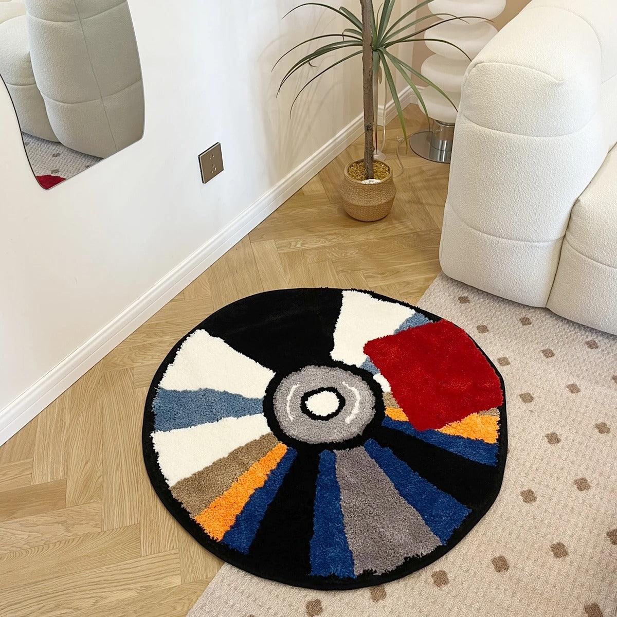 Vinyl Record Rug