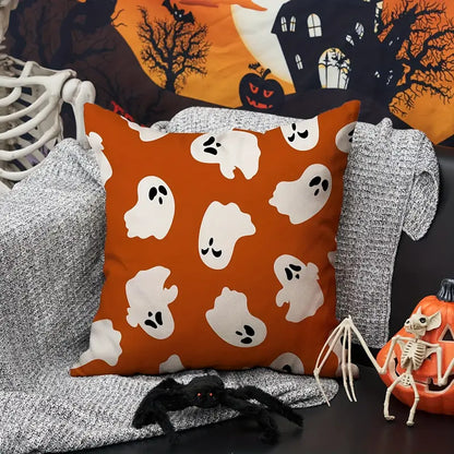 2pcs Halloween Ghost Pillow Covers
