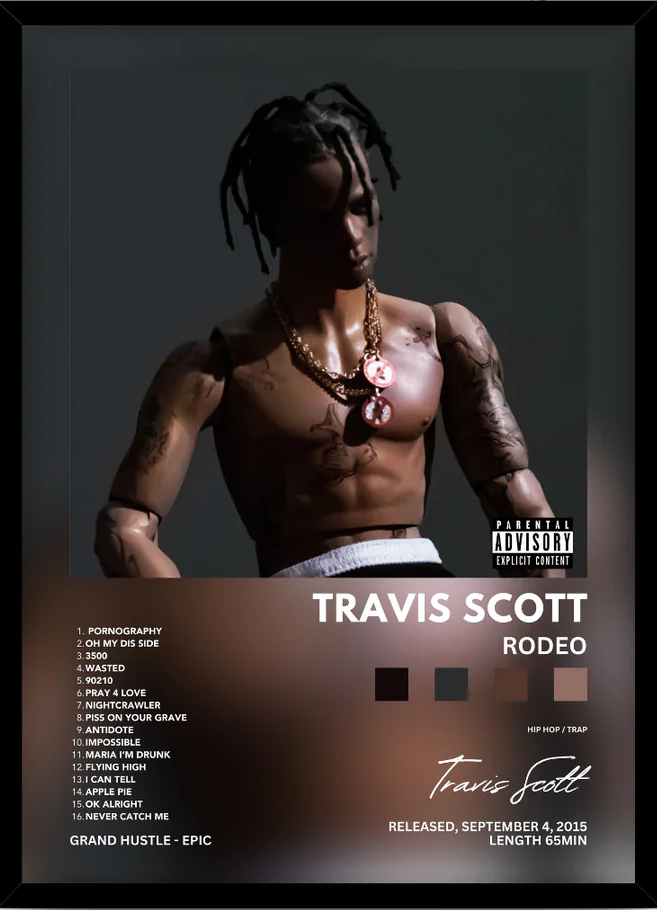 Travis Scott Album Poster