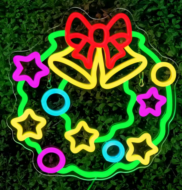 Merry Christmas Neon Sign II