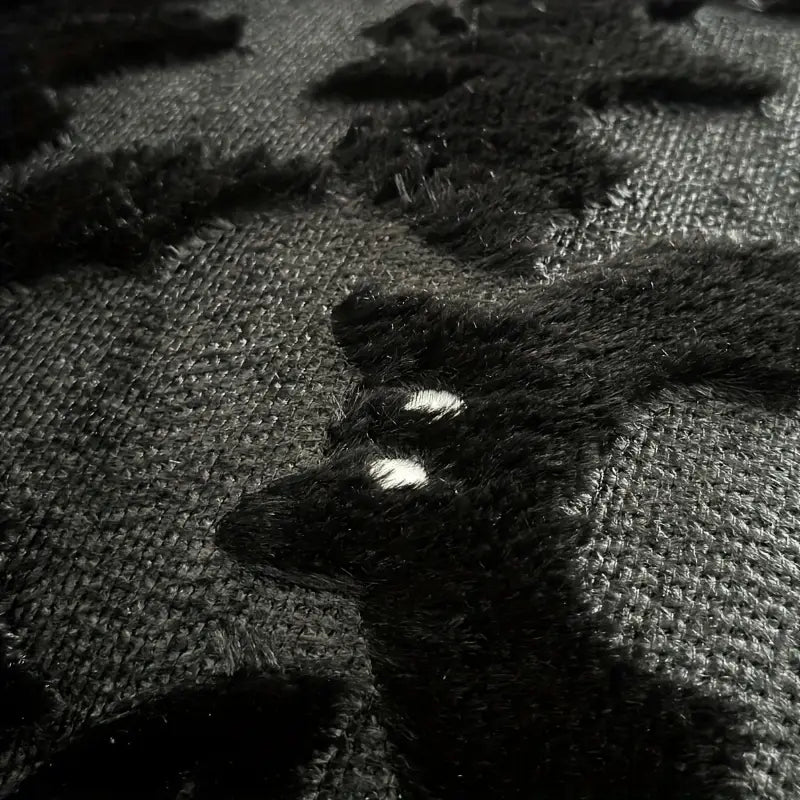 Black Bat Plush Pillow