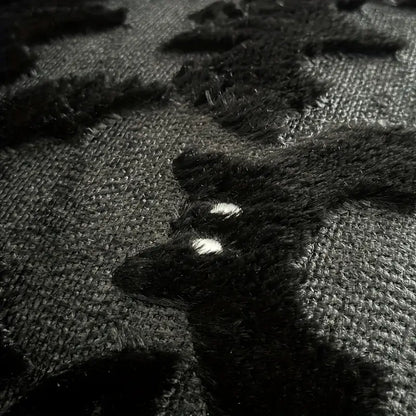 Black Bat Plush Pillow