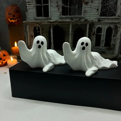 Cute Floating Ghost Figurines
