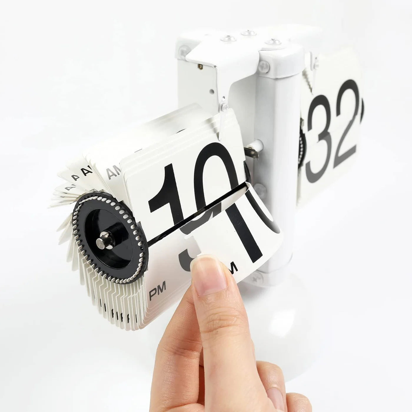 Automatic Flip Page Clock