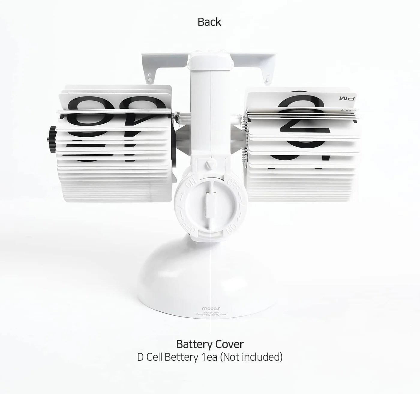 Automatic Flip Page Clock
