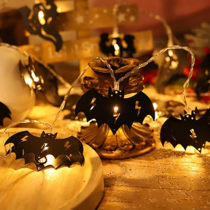 Halloween Bat LED String Lights (10 pcs)