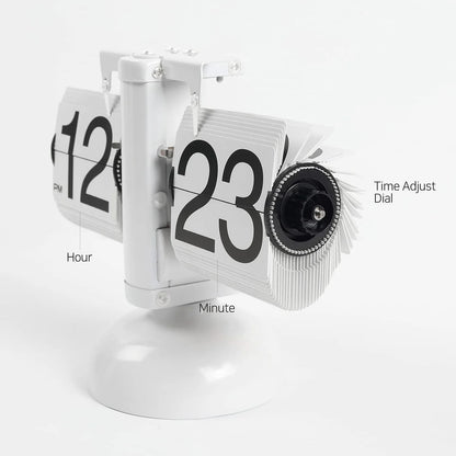 Automatic Flip Page Clock