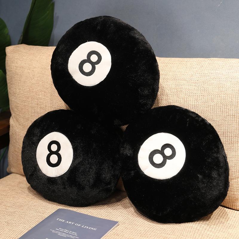 Plush 8-Ball Pillow