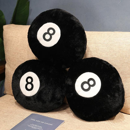 Plush 8-Ball Pillow
