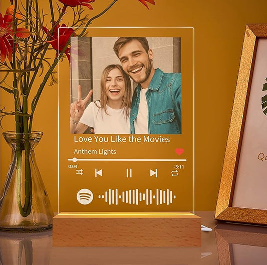 Customized Spotify Music Plaque Lamp