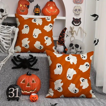 2pcs Halloween Ghost Pillow Covers