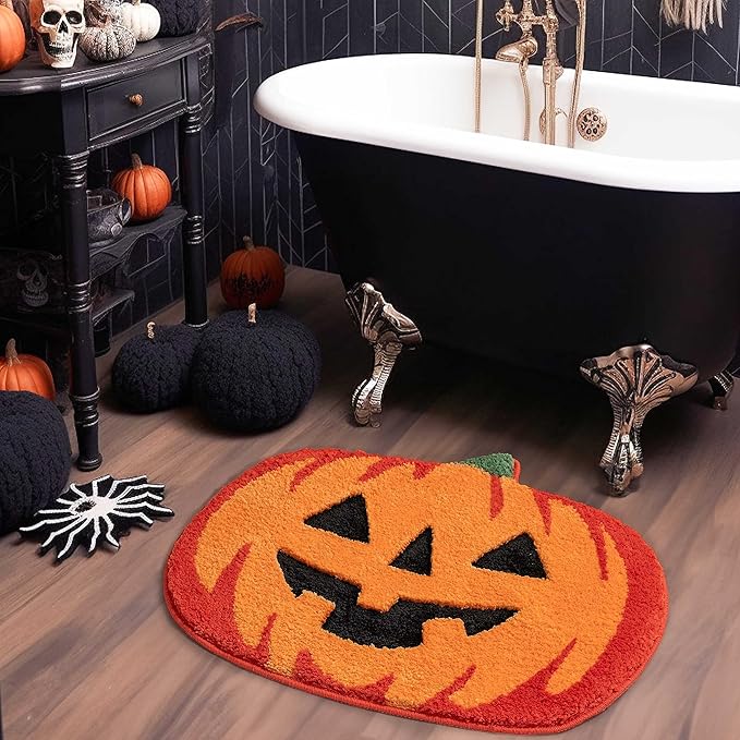 Halloween Pumpkin Rug