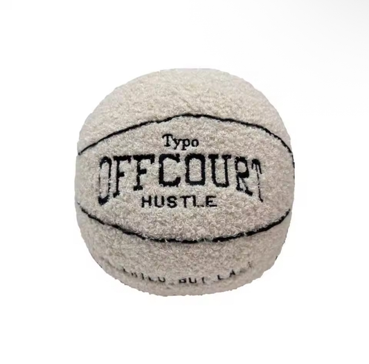 Basketball Shaped Pillow