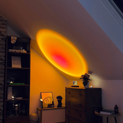 RGB USB Sunset Projection Lamp