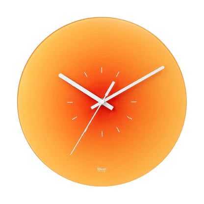 Orange Gradient Clock