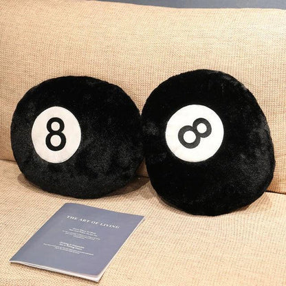 Plush 8-Ball Pillow