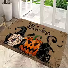 Halloween Welcome Rug