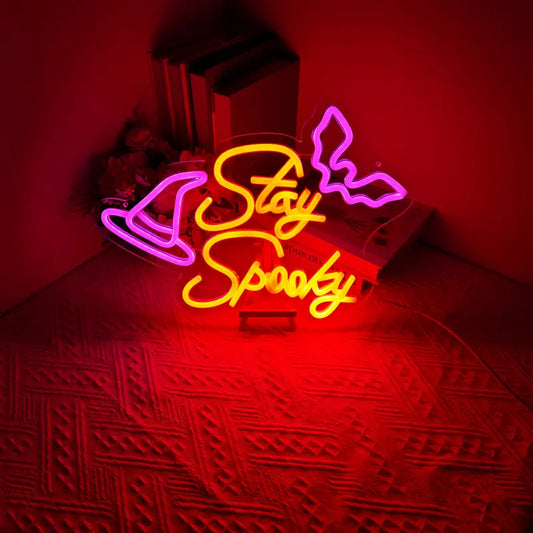 Stay Spooky Neon Sign