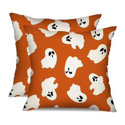 2pcs Halloween Ghost Pillow Covers