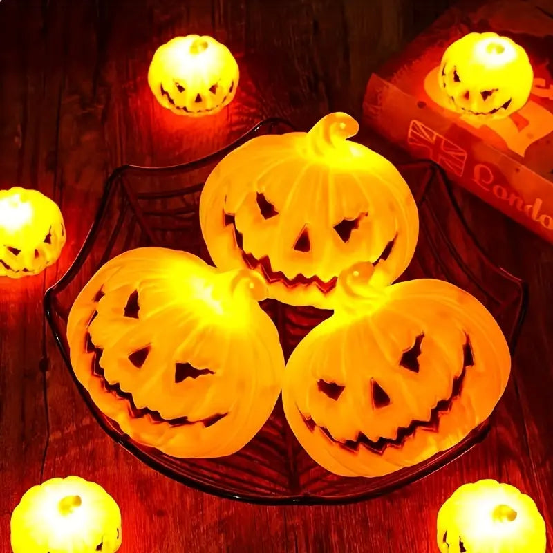 3pcs Halloween LED Pumpkin Lights