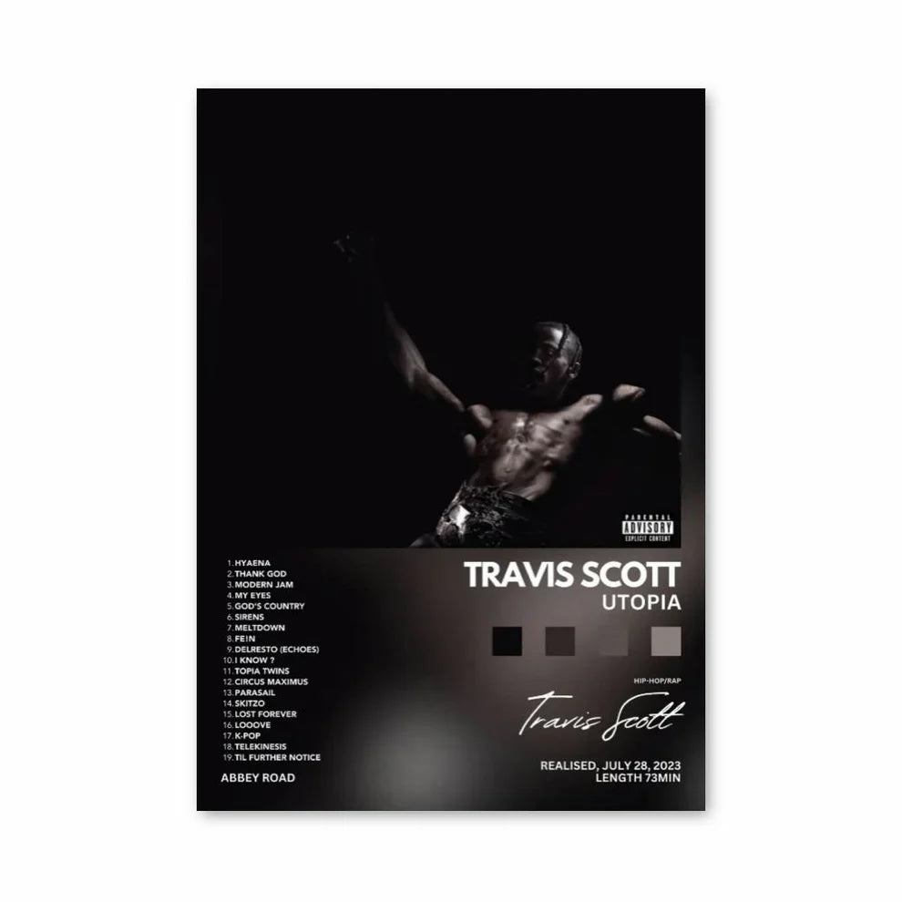 Travis Scott Album Poster