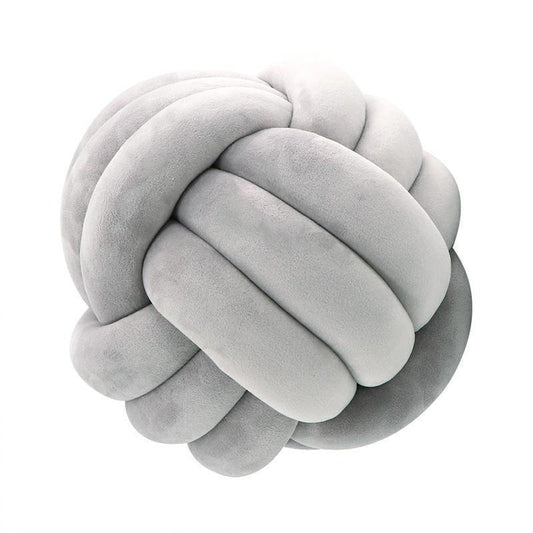 Geometric Knotted Ball Pillow